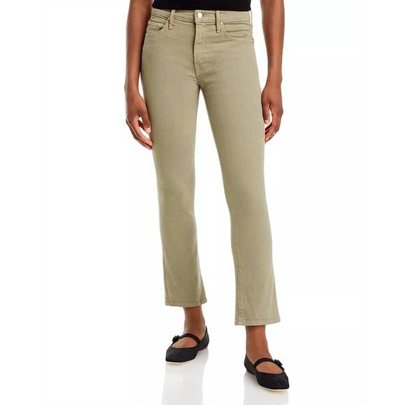 MOTHER Denim - NEW MOTHER insider hover high rise straight jeans in mermaid